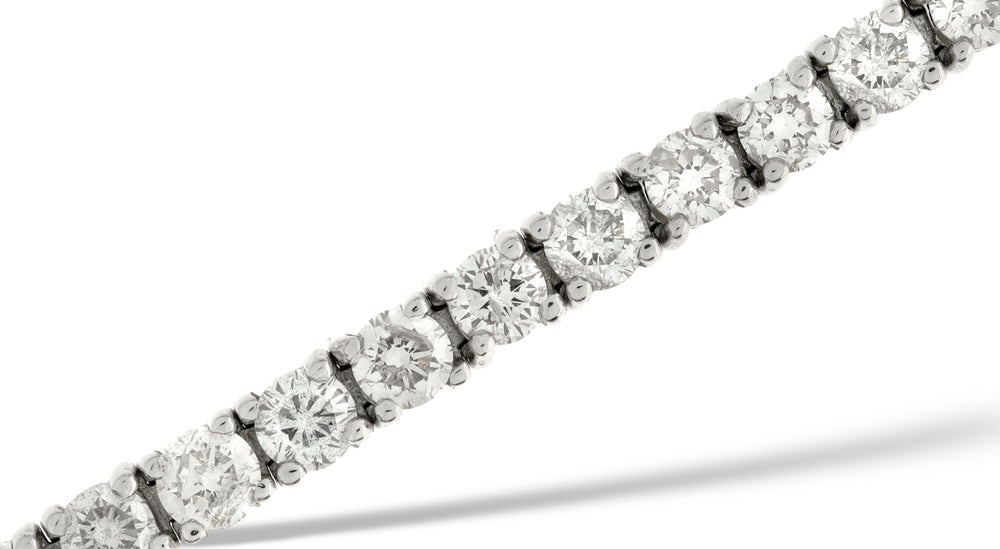 Diamond Tennis Bracelet 9.00ct 18K White Gold