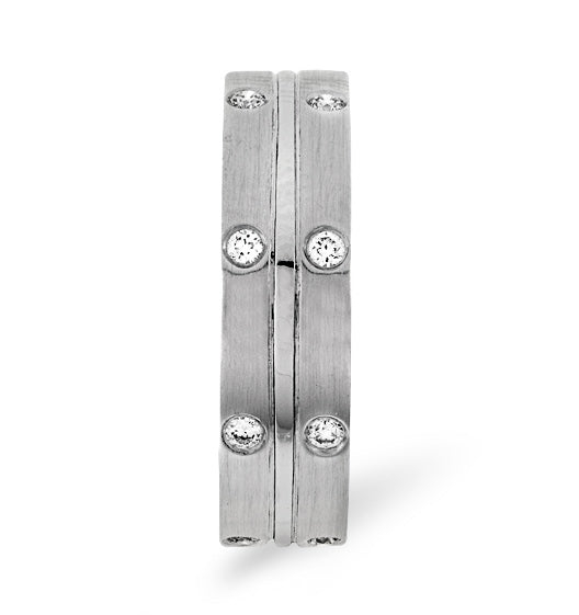 Lucy Platinum Wedding Ring 0.21CT H/SI