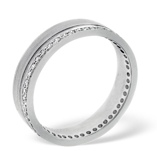 Mens 0.27ct G/Vs Diamond Platinum Dress Ring