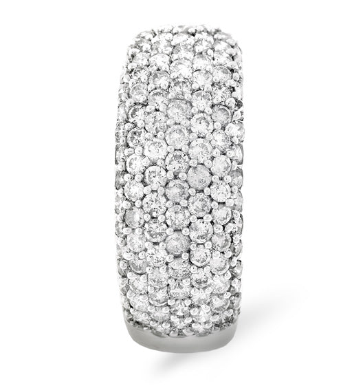 18K White Gold Diamond Ring 1.35ct