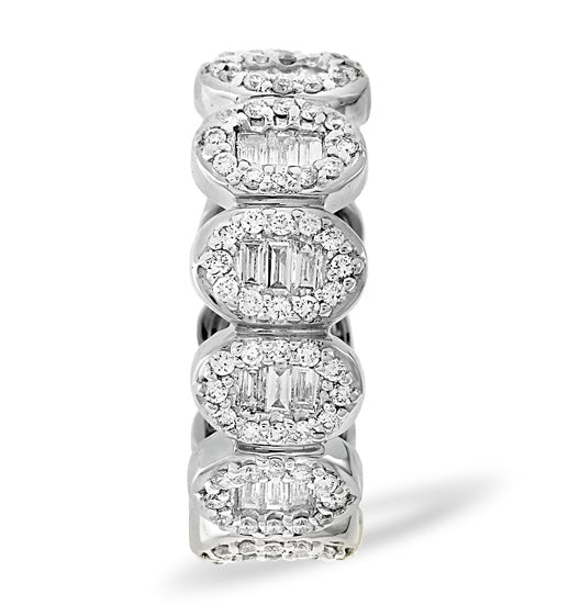 Eternity Ring Sophie 18K White Gold Diamond 1.50ct G/Vs