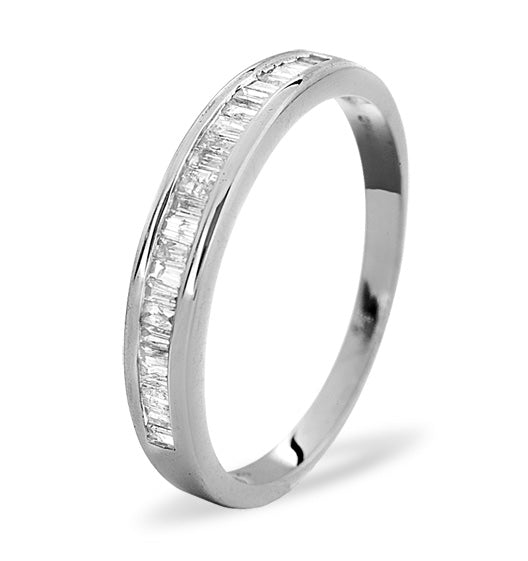 Grace Half Eternity Ring 0.33CT Diamond 9K White Gold