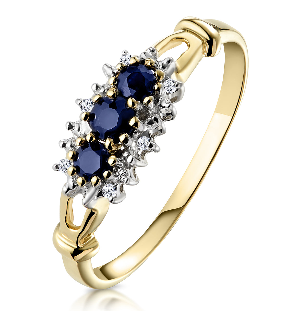 Sapphire 0.34ct 9K Ring
