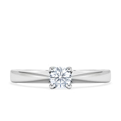Naomi Lab Diamond Engagement Ring 0.25ct H/Si in 925 Silver