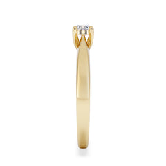 Naomi Lab Diamond Engagement Ring 0.25ct H/Si in 9K Gold