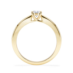 Naomi Lab Diamond Engagement Ring 0.33ct H/Si in 9K Gold