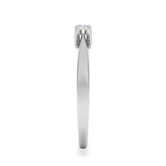 Naomi Lab Diamond Engagement Ring 0.15ct H/Si 9K White Gold