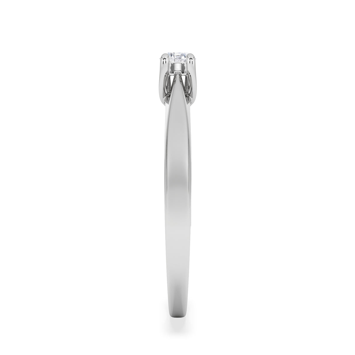 Naomi Lab Diamond Engagement Ring 0.15ct H/Si 9K White Gold