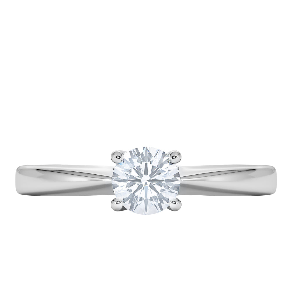 Naomi Lab Diamond Engagement Ring 0.50ct H/Si 9K White Gold