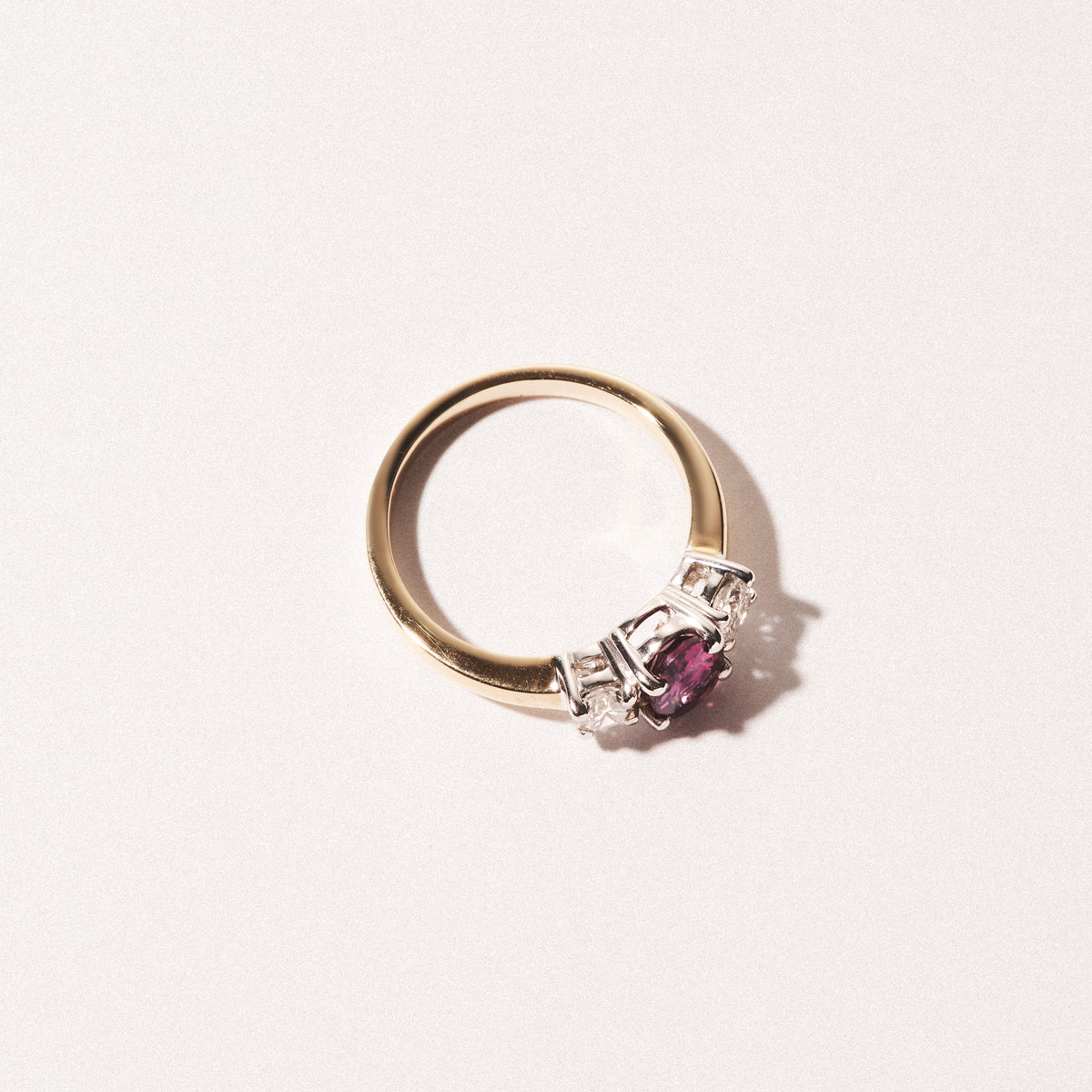 Ruby 1.15ct And Lab Diamonds G/Vs 0.50ct 18K Gold Ring