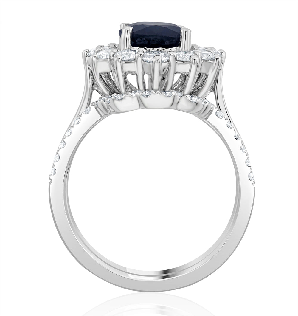 FET27 Matching Wedding Band Diamond 0.30ct H/Si in Platinum