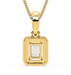 Annabelle Lab Diamond 0.70ct Pendant Necklace in 18K Yellow Gold F/VS1