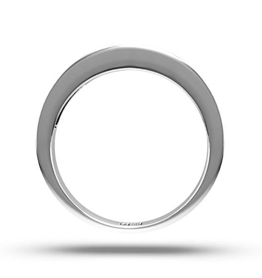 Rae Platinum Diamond Half Band Eternity Ring 1.50CT G/VS