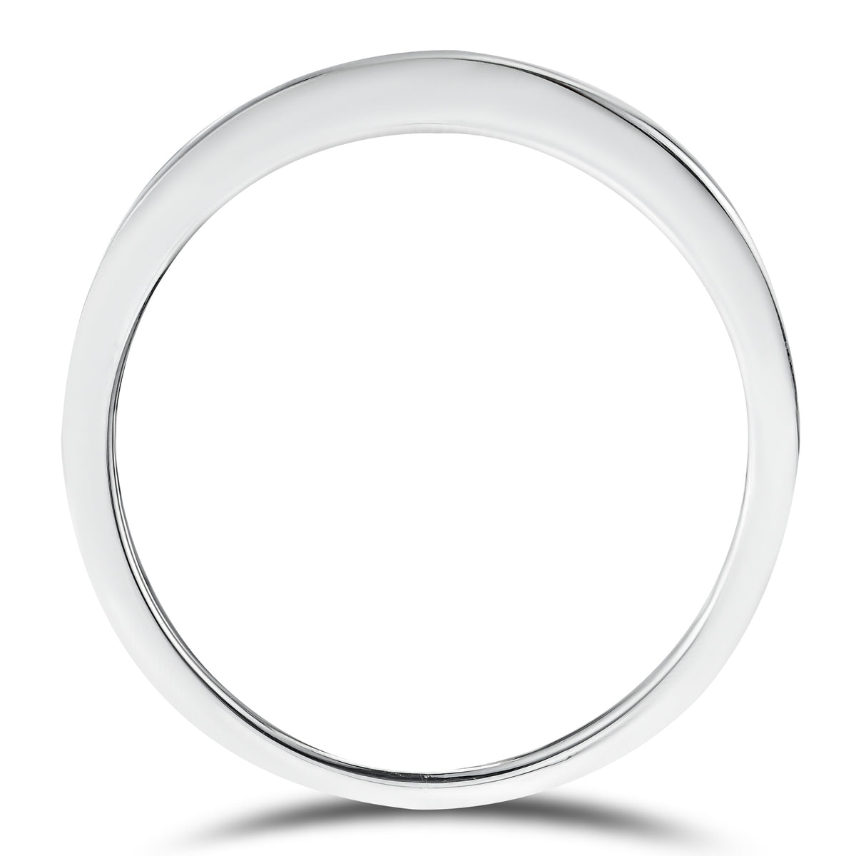 Sapphire 0.12ct And Diamond 925 Sterling Silver Ring