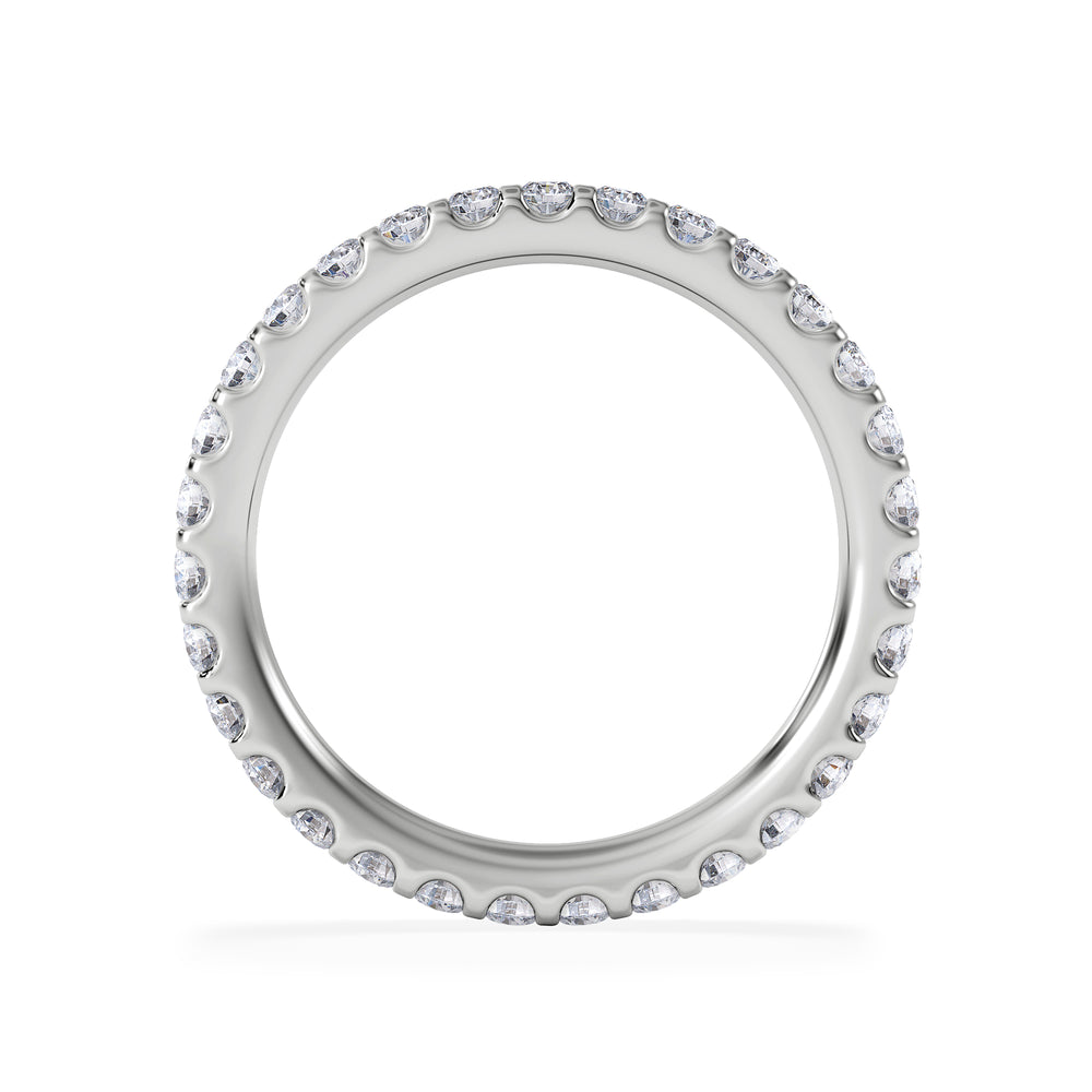 Erin Lab Diamond Eternity Ring 18K White Gold 1.00ct G/Vs