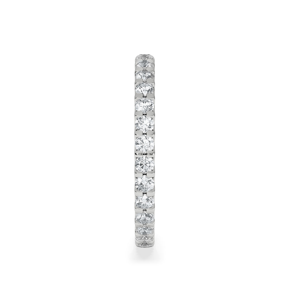 Erin Lab Diamond Eternity Ring 18K White Gold 1.00ct G/Vs