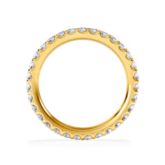 Eternity Ring Erin 18K Gold Diamond 1.00ct H/Si