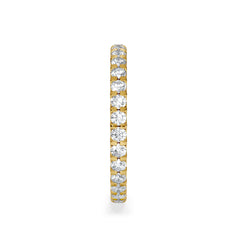 Eternity Ring Erin 18K Gold Diamond 1.00ct H/Si