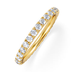 Eternity Ring Erin 18K Gold Diamond 1.00ct H/Si