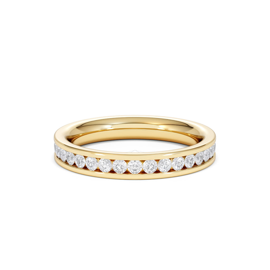 Rae Lab Diamond Eternity Ring Channel Set 1.00ct G/Vs in 18K Gold