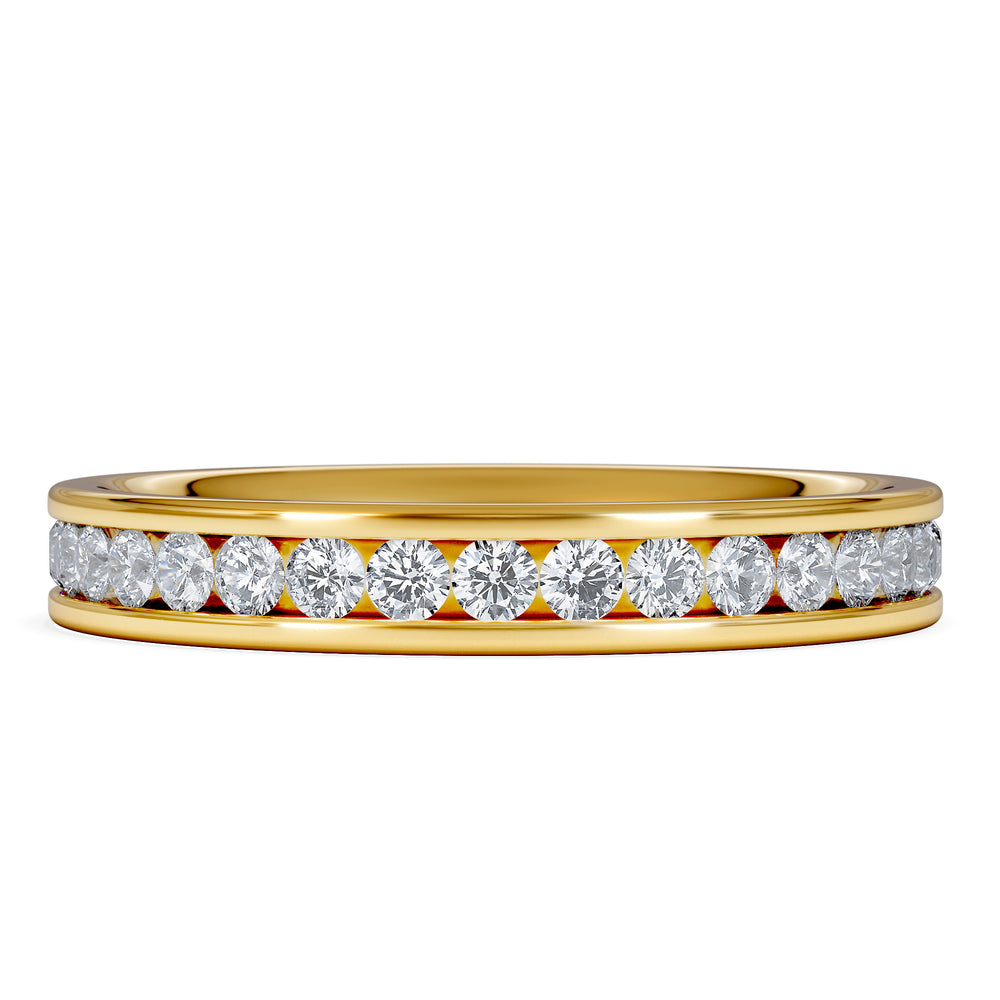 Diamond Eternity Ring Rae Channel Set 1.00ct H/Si in 18K Gold