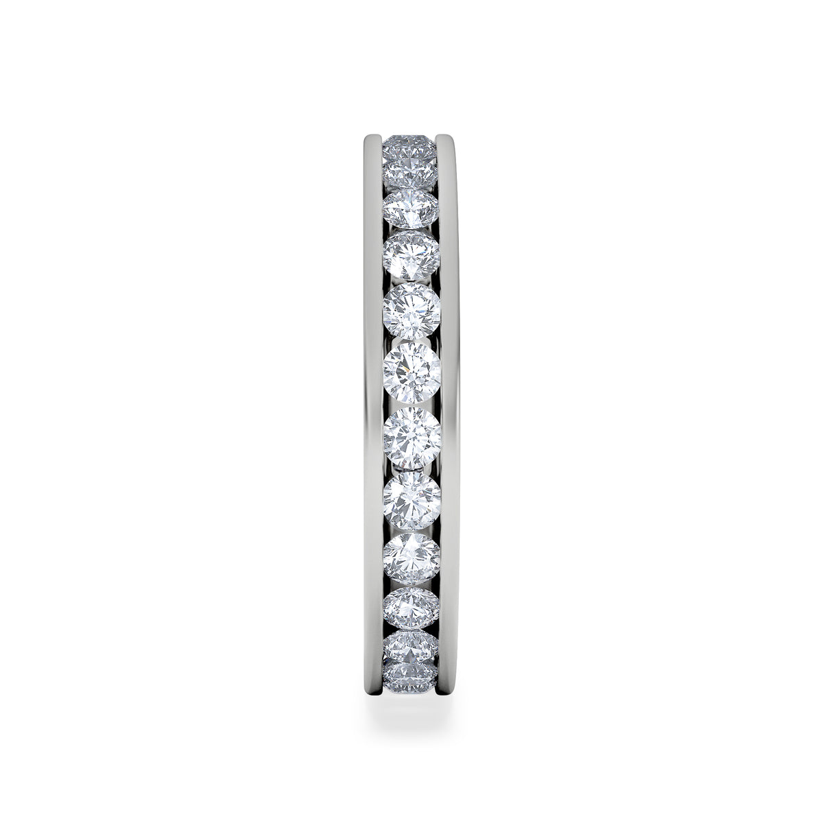 Diamond Eternity Ring Rae Channel Set 1.50ct G/Vs in Platinum
