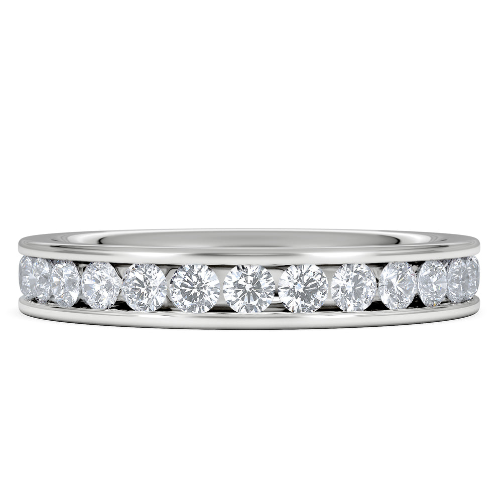 Diamond Eternity Ring Rae Channel Set 1.50ct G/Vs in Platinum