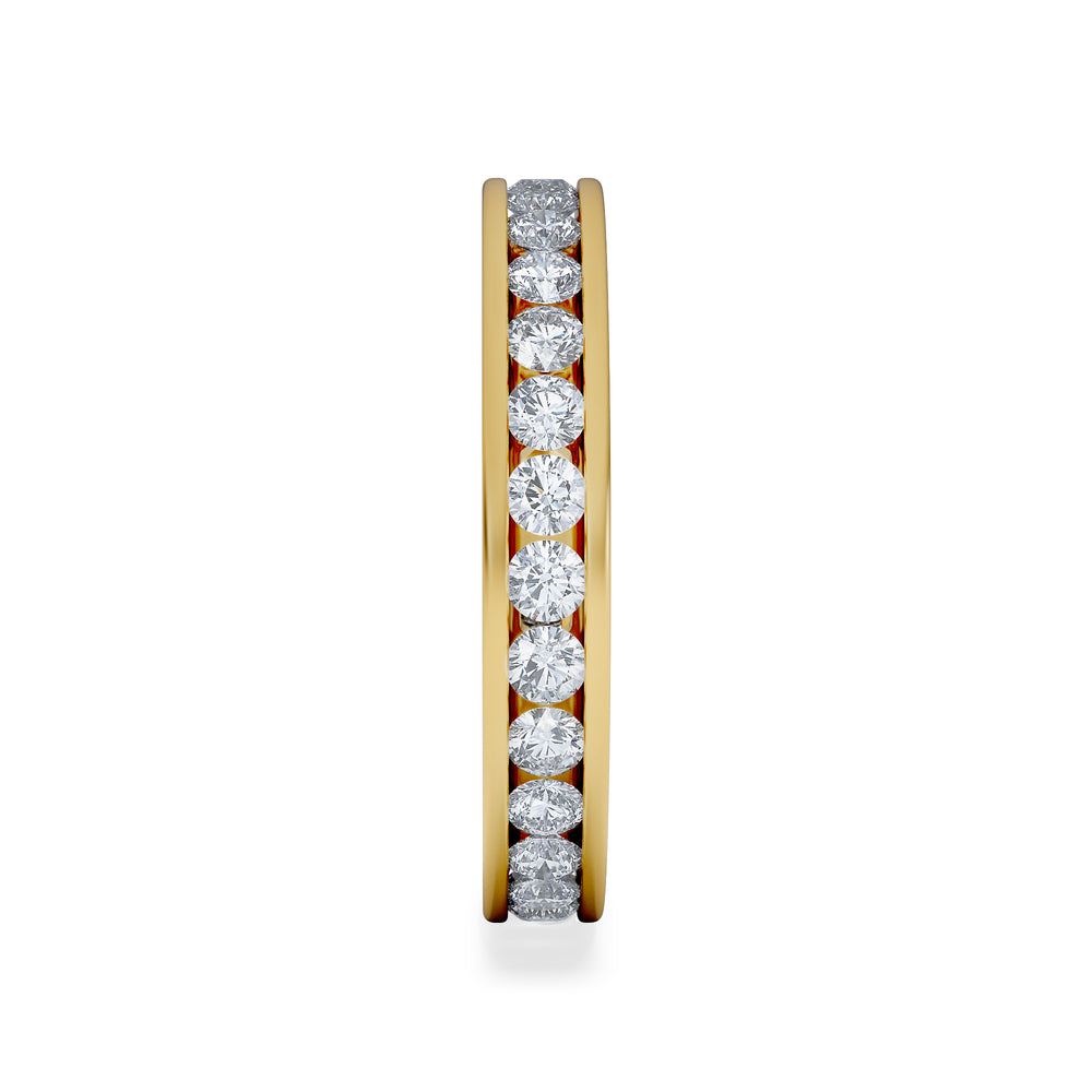 Diamond Eternity Ring Rae Channel Set 1.50ct G/Vs in 18K Gold