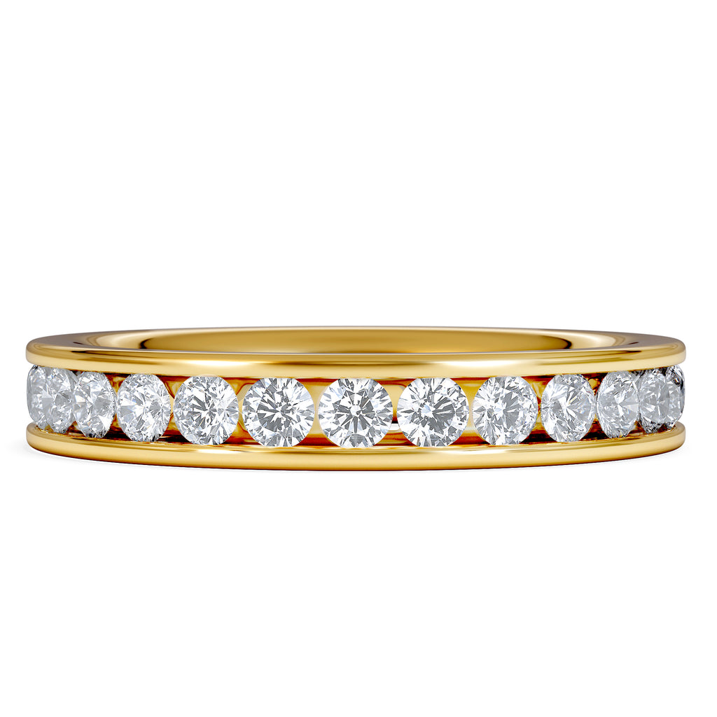 Diamond Eternity Ring Rae Channel Set 1.50ct G/Vs in 18K Gold