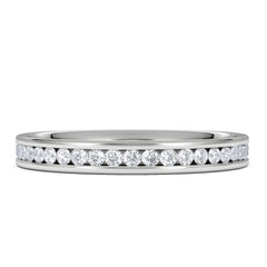 Diamond Eternity Ring Rae Channel Set 0.50ct G/Vs in 18K White Gold