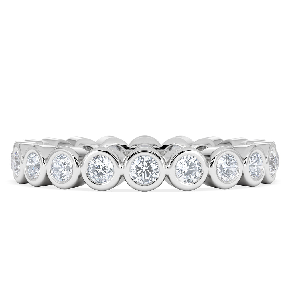 Eternity Ring Emily Platinum Diamond 1.00ct G/Vs