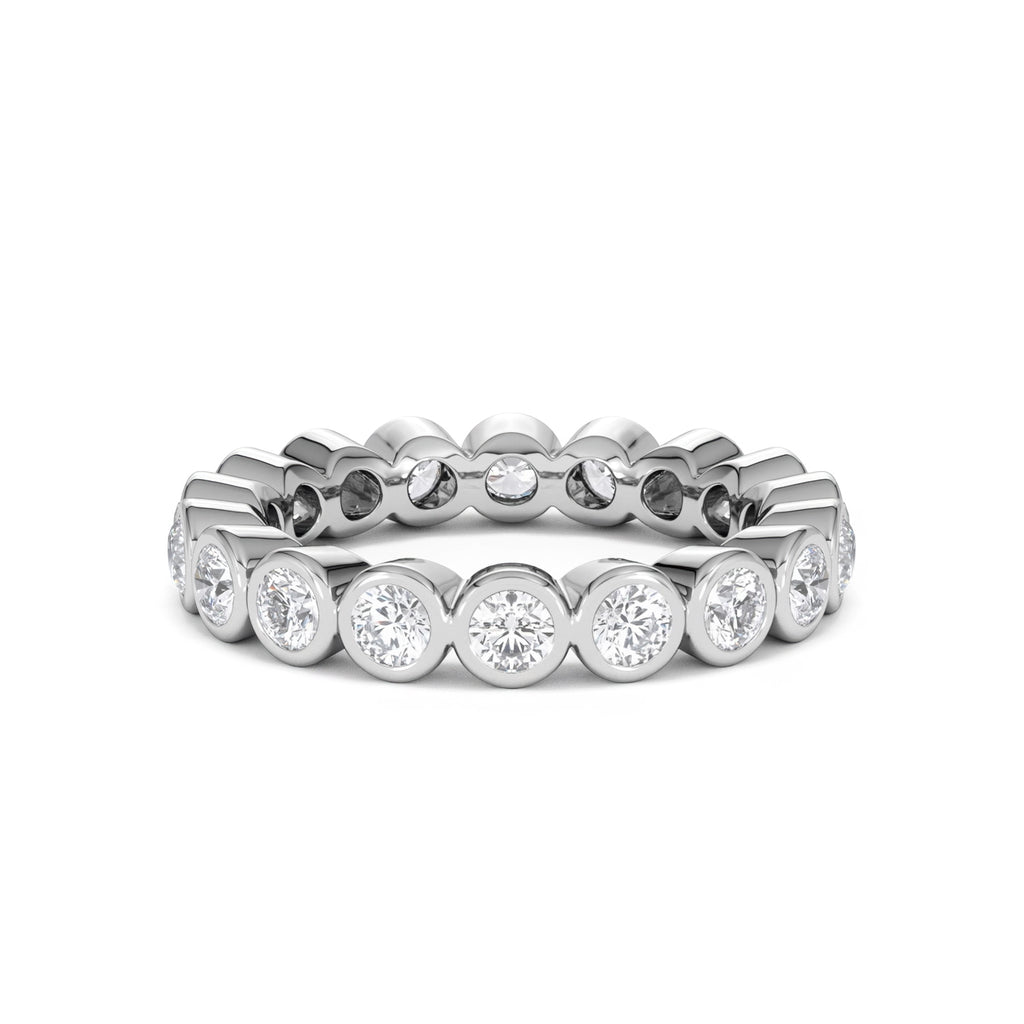 Eternity Ring Emily 18K White Gold Diamond 2.00ct G/Vs