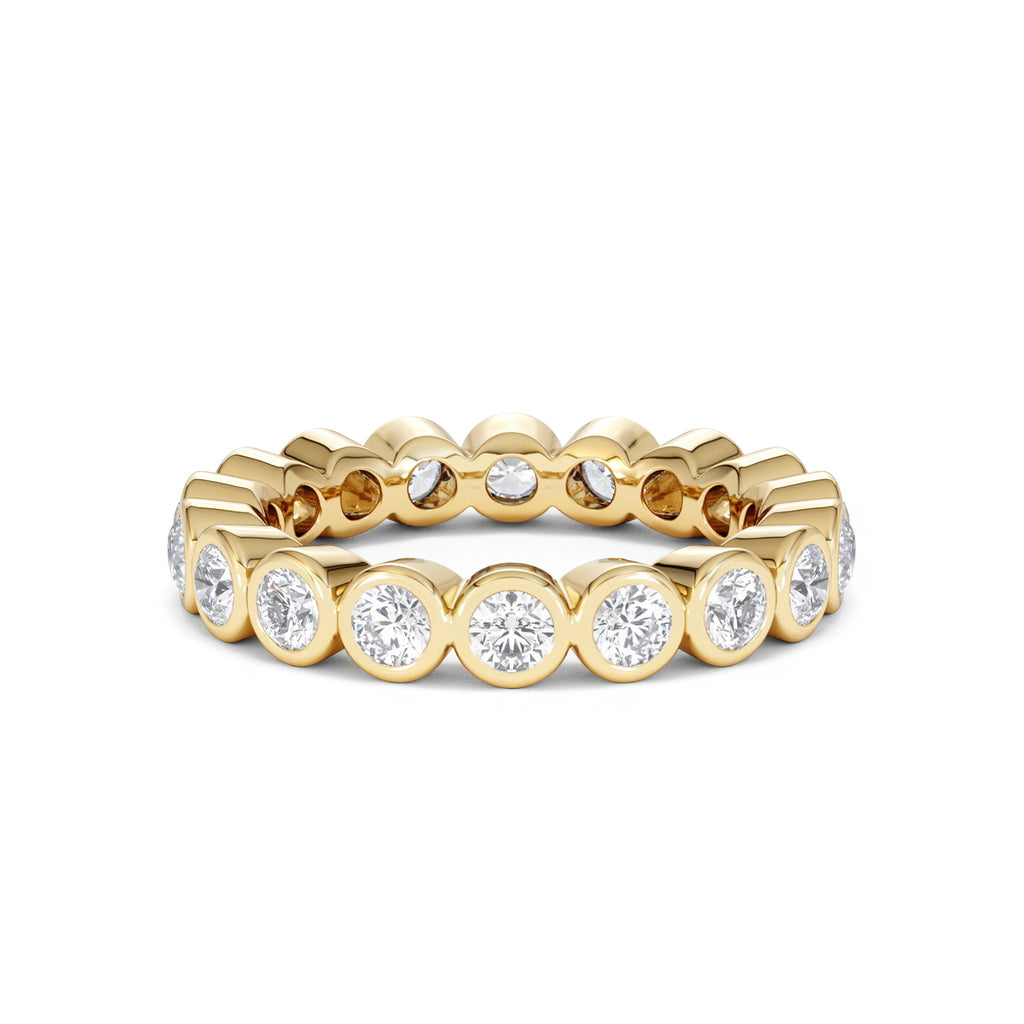 Eternity Ring Emily 18K Gold Diamond 2.00ct H/Si