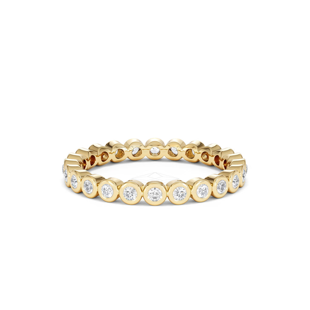 Eternity Ring Emily 18K Gold Diamond 0.50ct H/Si
