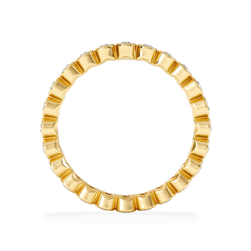 Eternity Ring Emily 18K Gold Diamond 0.50ct H/Si