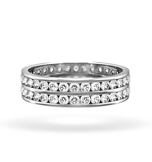 Eternity Ring Lucy Platinum Diamond 1.00ct G/Vs