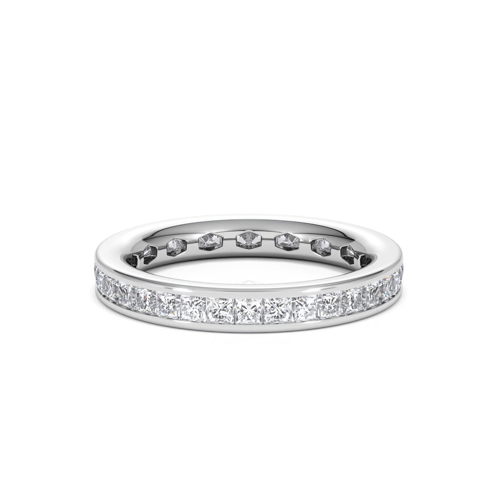 Eternity Ring Lauren 18K White Gold Diamond 1.50ct H/Si