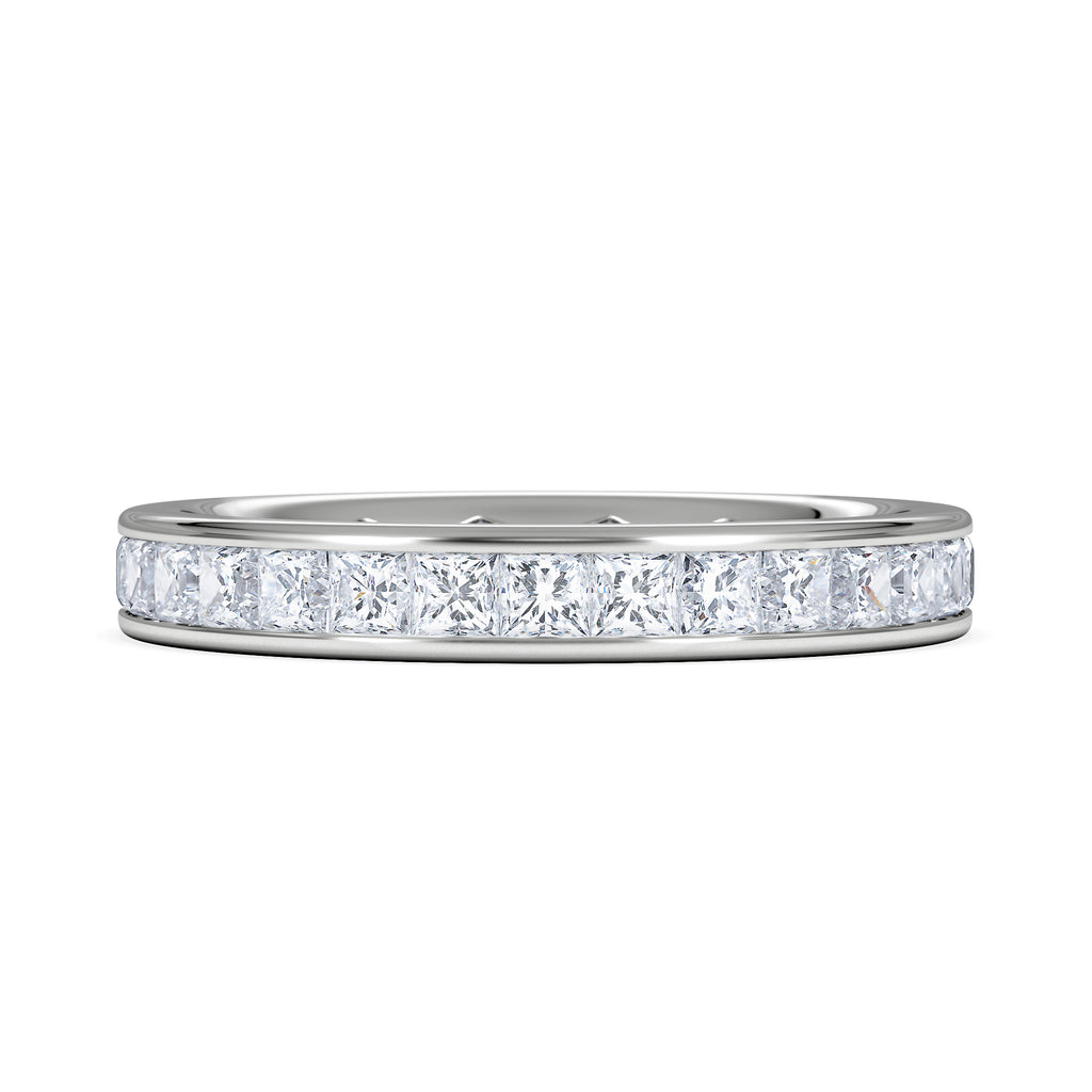 Eternity Ring Lauren 18K White Gold Diamond 2.00ct G/Vs