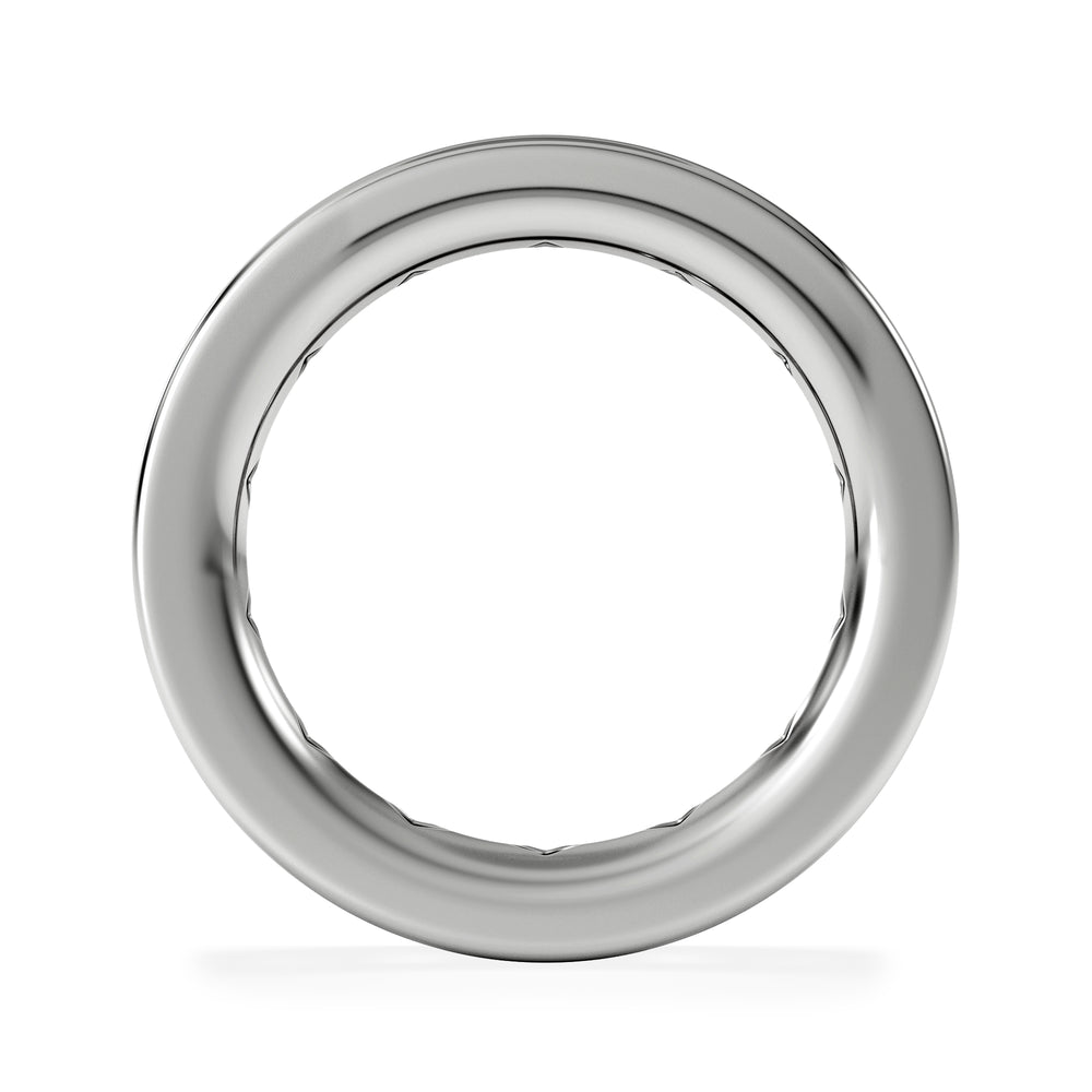 Mens 3ct G/Vs Diamond Platinum Full Band Ring