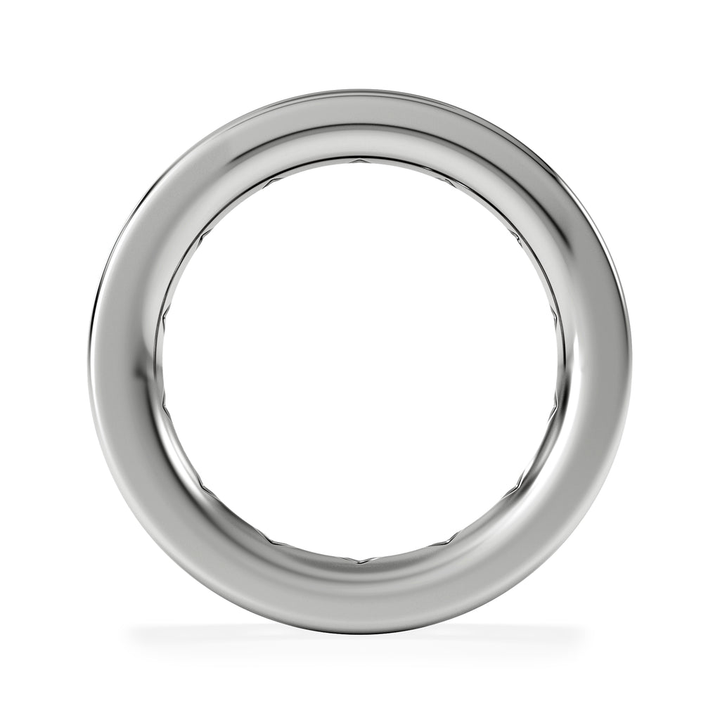 Mens 3ct G/Vs Diamond Platinum Full Band Ring