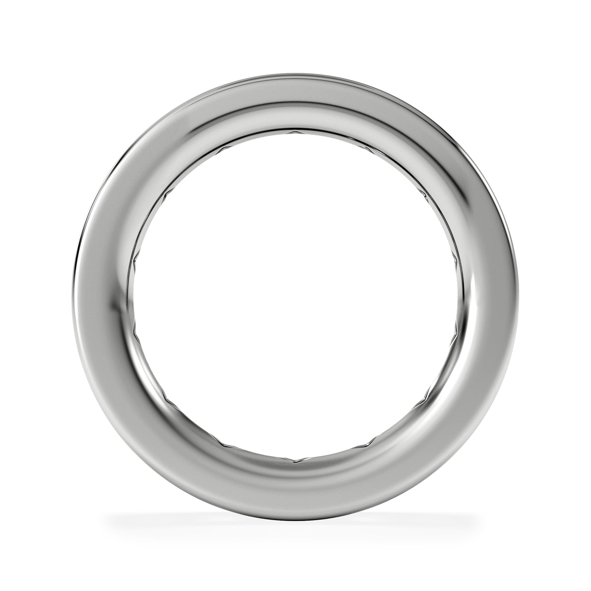 Mens 3ct G/Vs Diamond Platinum Full Band Ring