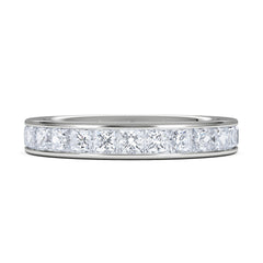 Mens 3ct G/Vs Diamond Platinum Full Band Ring