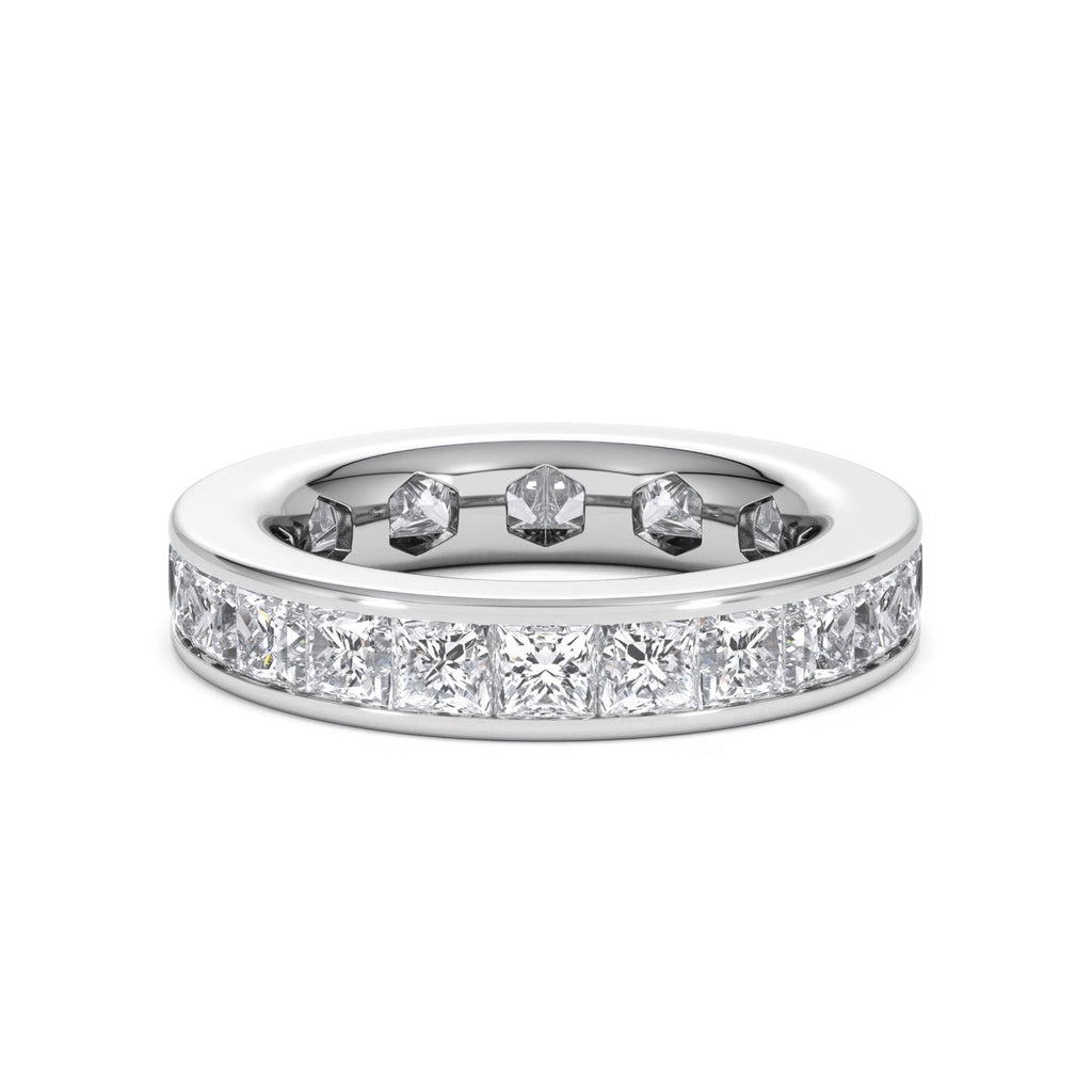 Eternity Ring Lauren Platinum Diamond 5.00ct G/Vs