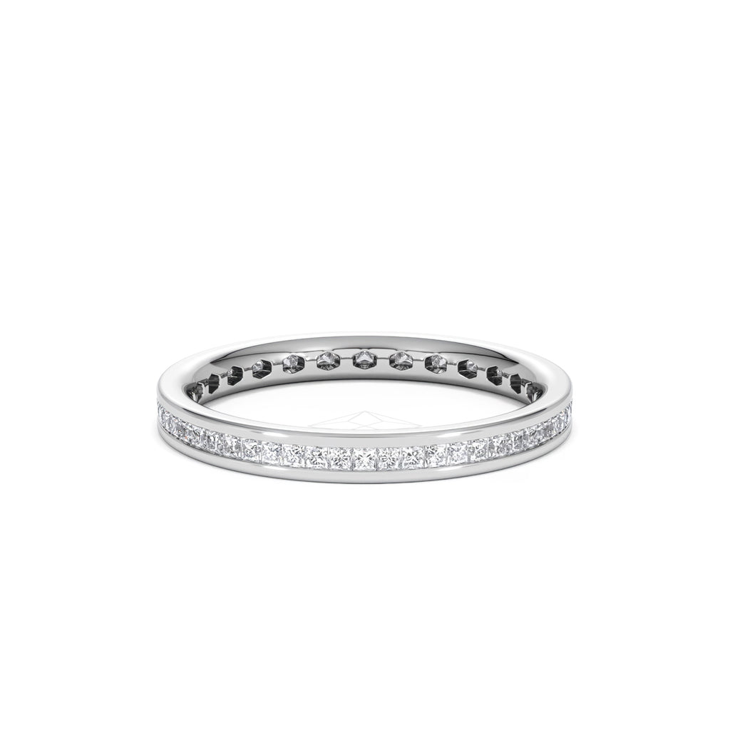 Eternity Ring Lauren 18K White Gold Diamond 0.50ct G/Vs