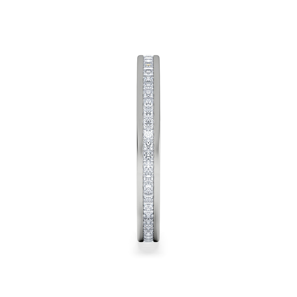 Eternity Ring Lauren 18K White Gold Diamond 0.50ct G/Vs