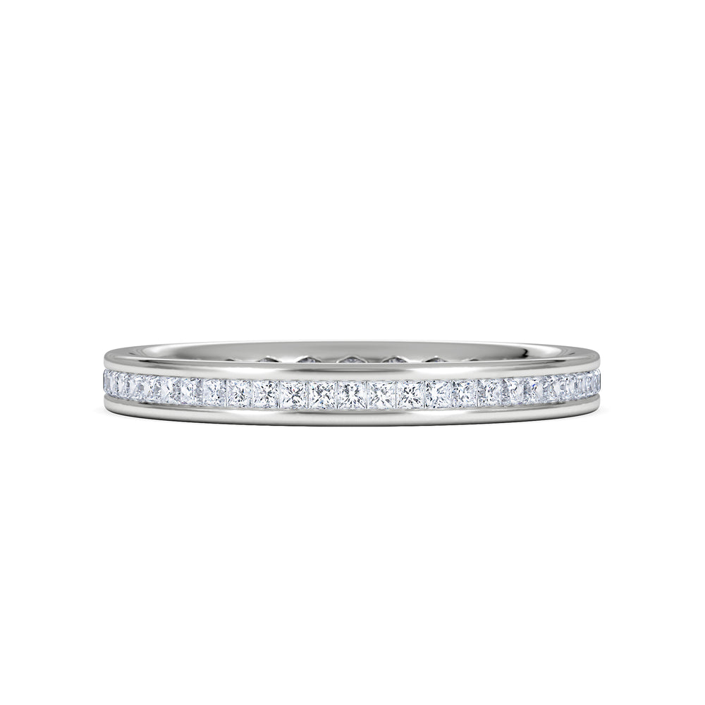 Eternity Ring Lauren Platinum Diamond 0.50ct H/Si