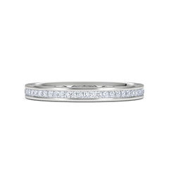 Eternity Ring Lauren 18K White Gold Diamond 0.50ct H/Si