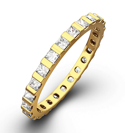 Eternity Ring Olivia 18K Gold Diamond 2.00ct H/Si