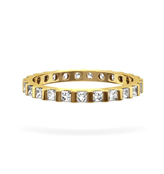 Eternity Ring Olivia 18K Gold Diamond 2.00ct H/Si