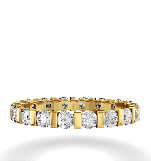 Eternity Ring Hannah 18K Gold Diamond 1.00ct H/Si